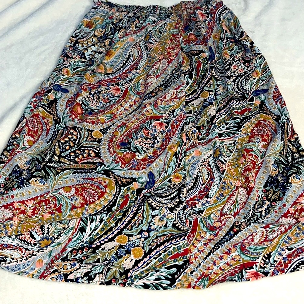 Vince Camuto 90s inspired skirt long fall L new with tags